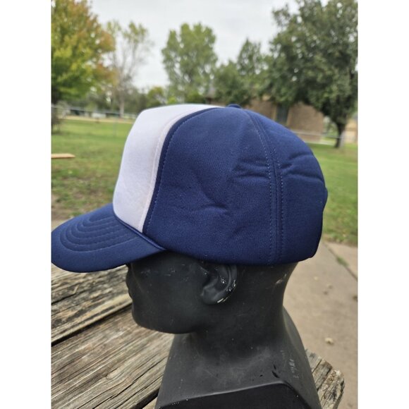 Vtg Council Bluffs IA Snapback Foam Hat Ball Cap Nat'l Coop refinery Assc NCRA - Picture 4 of 7